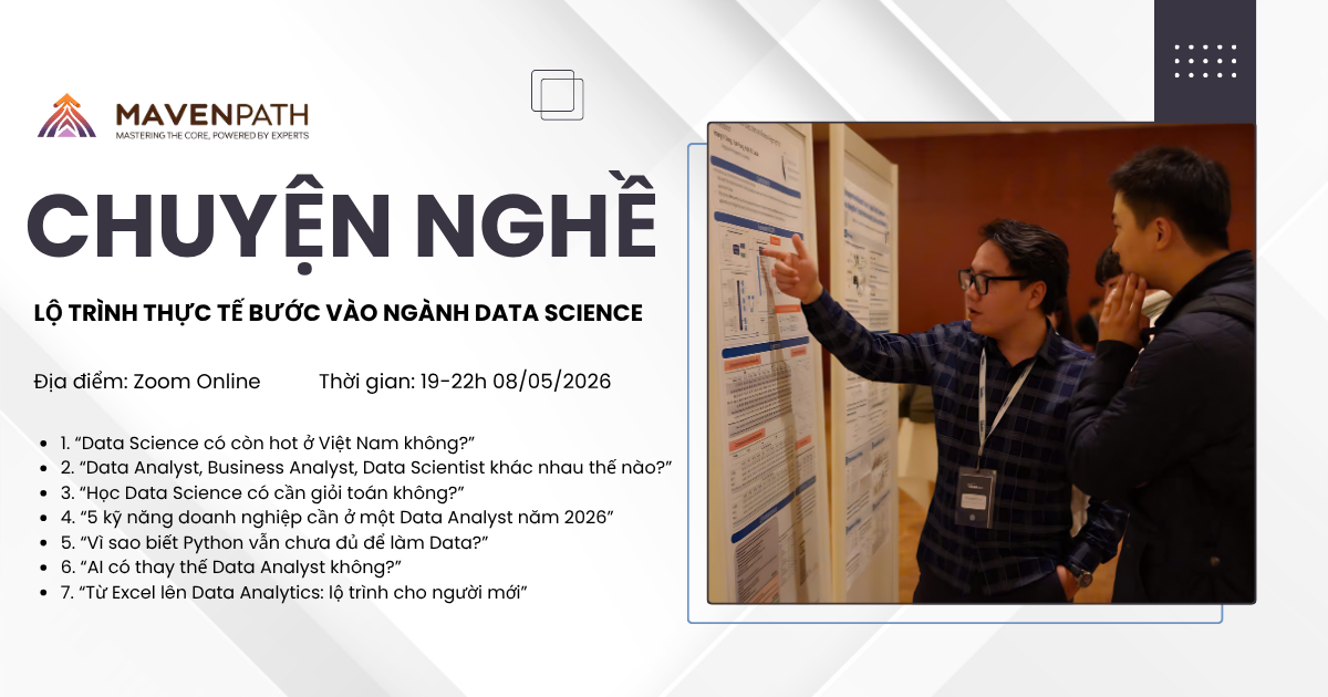 Chuyện Nghề: Lộ trình thực tế để bước vào ngành Data Science